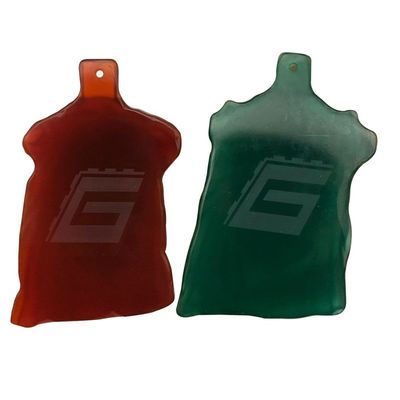 Mejorar su Feng Shui con personalizar el collar de jade natural colgante encantamientos micro Jesús Cristo cruz colgante de ágata