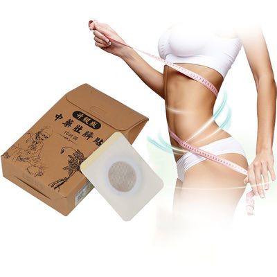 Parche para adelgazar la piel blanca Erba pegatina de la barriga pegatina para la belleza perezosa abdomen pegatina para quemar grasa pegatinas para el ombligo
