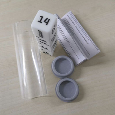 25mm Jade Six Sides Fitness Dice para el entrenamiento del ejercicio Deporte Entretenimiento Juegos Mejorar su entrenamiento