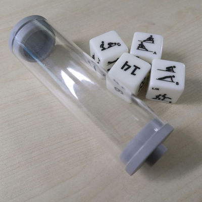 25mm Jade Six Sides Fitness Dice para el entrenamiento del ejercicio Deporte Entretenimiento Juegos Mejorar su entrenamiento