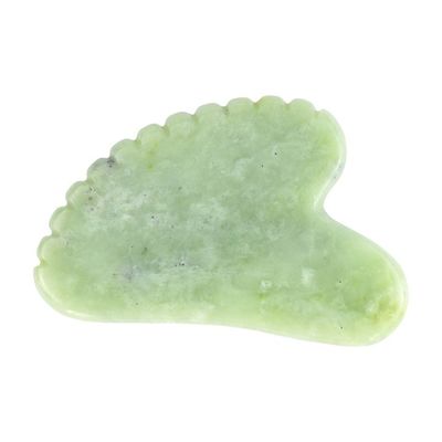 Experimenta los beneficios del masaje de cuerpo completo con la herramienta natural de raspado de piedras y la marca privada Xiuyan Jade Green Guasha