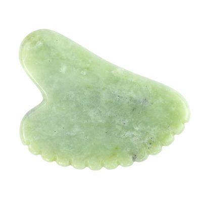 Experimenta los beneficios del masaje de cuerpo completo con la herramienta natural de raspado de piedras y la marca privada Xiuyan Jade Green Guasha