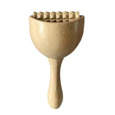 2023 Personalizado Gua Sha Anticelulitis Terapia de madera Taza de masaje sueca con herramientas de masaje de rodillos para equipos de masaje corporal