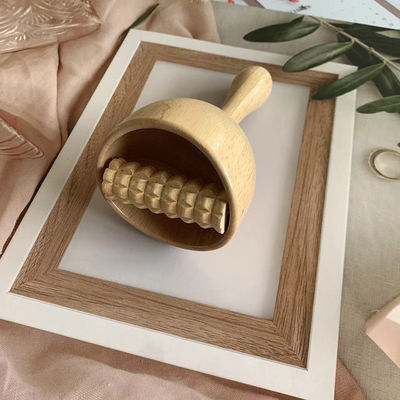 2023 Personalizado Gua Sha Anticelulitis Terapia de madera Taza de masaje sueca con herramientas de masaje de rodillos para equipos de masaje corporal