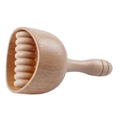 Experimenta la relajación definitiva con la madera de haya masaje de gua sha masajeador de taza sueco