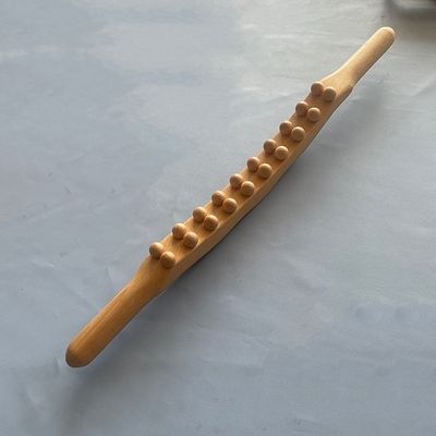 Equipo de masaje corporal Gua Sha de madera Bastón de masaje cara y cuerpo dragado Meridiano músculo fascia relaja herramienta de fisioterapia