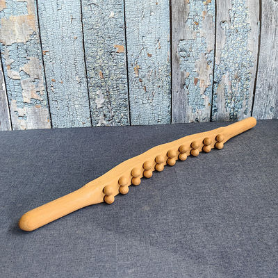 Equipo de masaje corporal Gua Sha de madera Bastón de masaje cara y cuerpo dragado Meridiano músculo fascia relaja herramienta de fisioterapia
