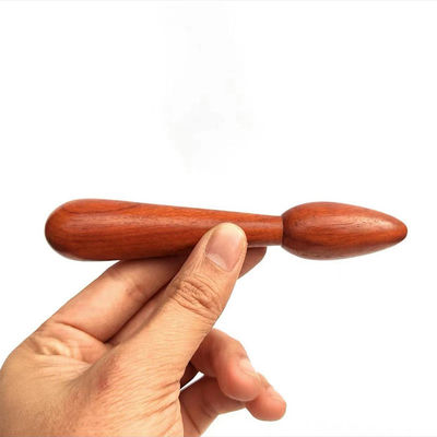 Herramienta de drenaje linfático de madera personalizada Equipo de masaje corporal para lápiz de punto de acupresión y herramienta de masaje de terapia de madera