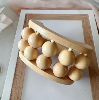 2024 Bolas de madera Gua Sha Meridiana Masajeador de músculos del cuerpo Roller de masaje para relajación de todo el cuerpo y cuidado personal de spa
