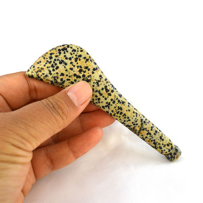 Equipo de masaje corporal Manual Piedra manchada Acupuntura Reflexología Pluma para cuidado de la salud Terapia de tejidos