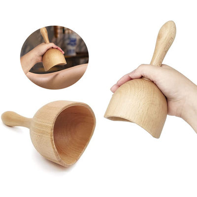 Logotipo personalizado disponible en 2024 Llegadas Taza de masaje de madera Gua Sha Terapia De Madera Colombia Herramientas de terapia de madera