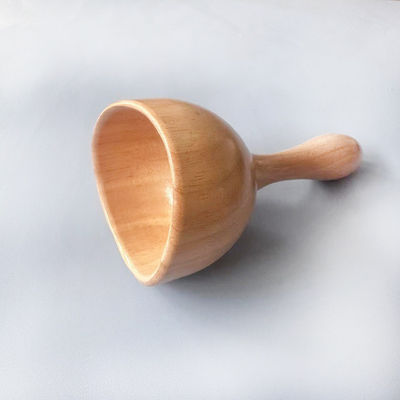Herramienta de masaje corporal portátil Copa de Gua Sha de madera para madera natural Guasha Masajista de cuidado personal de la piel Spa Relajar productos de belleza