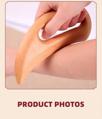 Herramienta de masaje facial de terapia de madera de golpe manual de acupuntura de pie de madera masajeador para la espalda y todo el cuerpo