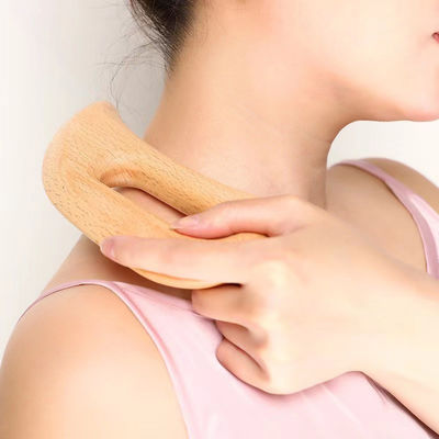 Herramienta de masaje facial de terapia de madera de golpe manual de acupuntura de pie de madera masajeador para la espalda y todo el cuerpo