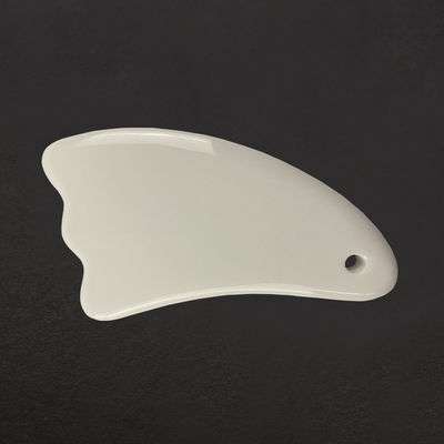 Diseño 2024 Multifunción Cerámica única Guasha raspado Facial Cuerpo Gua Sha Masajista para el rejuvenecimiento de la cara y el cuerpo