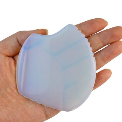 Herramienta de masaje muscular Gua Sha Opalite Guasha para la cara 2024 Llegadas Envío rápido