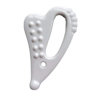 Cuidado de la piel Gua Sha Masajeador facial Guasha herramienta de drenaje linfático para masaje facial y corporal tablero cerámico Guasha