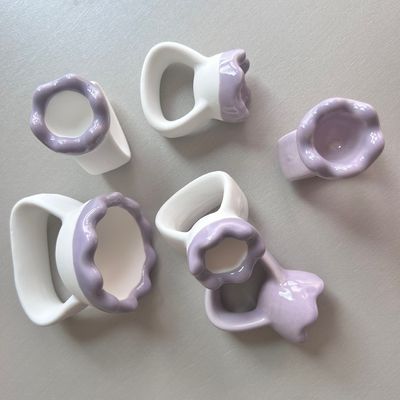 Tabla de Gua Sha de cerámica para la eliminación de las arrugas en Corea estilo japonés