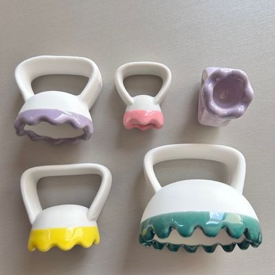 Tabla de Gua Sha de cerámica para la eliminación de las arrugas en Corea estilo japonés