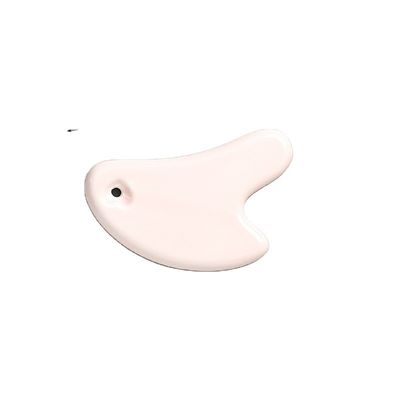 V-Face Lifting Cerámica Guasha herramienta de masaje para el drenaje linfático y de grado médico Gua Sha Board