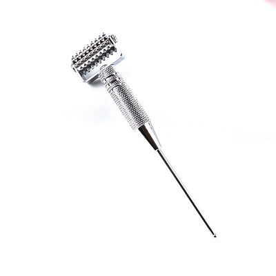 Equipo de masaje corporal sonda de puntos de acupuntura de oreja con rodillo y estimulador corporal pluma de acupresión reflexología facial herramienta de masaje