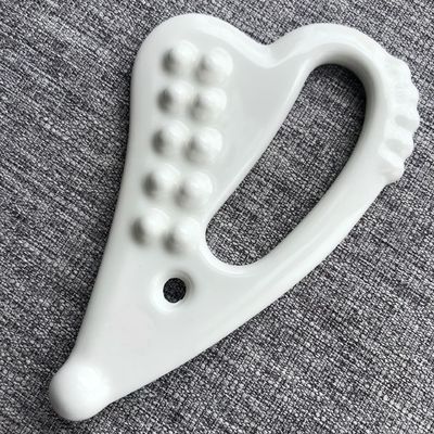 Cuidado personal de la piel Spa de levantamiento facial masaje de forma de corazón Cerámica Gua Sha herramienta Guasha Piedra para la cara blanca