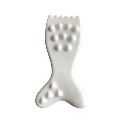 Cerámica Gua Sha herramienta de masaje facial Logotipo personalizado Guasha tablero para la piel del cuerpo Facial SPA acupuntura terapia masaje