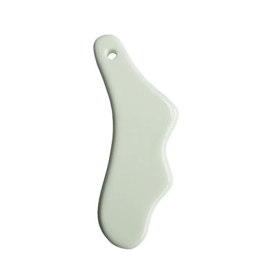 Facial Gua Sha herramienta de masaje cuerpo raspado placa cerámica reducir grasa estática libre portátil para mujeres adultos