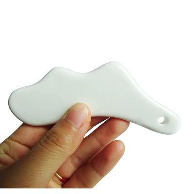 Facial Gua Sha herramienta de masaje cuerpo raspado placa cerámica reducir grasa estática libre portátil para mujeres adultos