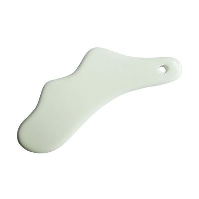 Facial Gua Sha herramienta de masaje cuerpo raspado placa cerámica reducir grasa estática libre portátil para mujeres adultos