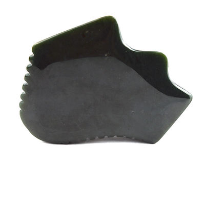 Nefrita técnica pulida Jade Guasha Herramientas Gua Sha Tabla para mejorar la forma de la circulación sanguínea