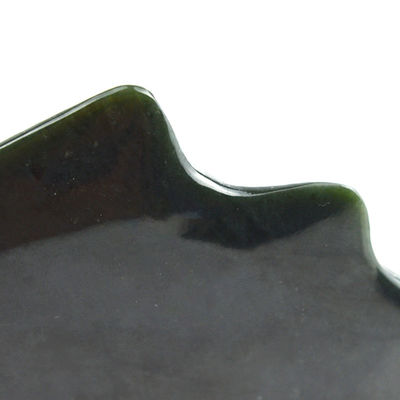 Nefrita técnica pulida Jade Guasha Herramientas Gua Sha Tabla para mejorar la forma de la circulación sanguínea