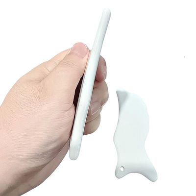 110 * 50mm Cerámica Guasha herramienta para el cuidado del cuerpo Facial Gua Sha masaje de mesa para reducir la cabeza cuello dolor de espalda y más