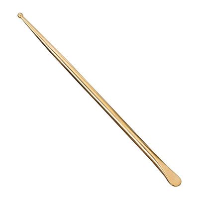 Oro Función Manual Pluma de Reflexología para Cuidado de la Salud Terapia de tejidos Masaje de la Bastón