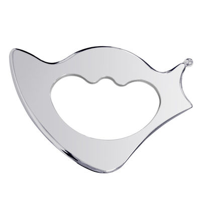 Herramienta Gua Sha IAS TM de acero inoxidable Herramienta de masaje de plata para raspar y liberar tejidos profundos