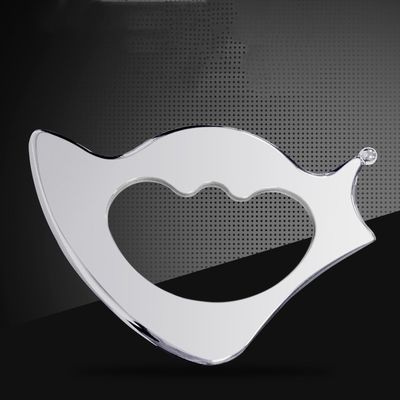 Herramienta Gua Sha IAS TM de acero inoxidable Herramienta de masaje de plata para raspar y liberar tejidos profundos