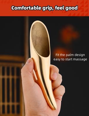 Experimenta el poder del Gua Sha raspando cuerno herramienta corporal latón Guasha para masaje muscular de cara y cuerpo reducir la celulitis