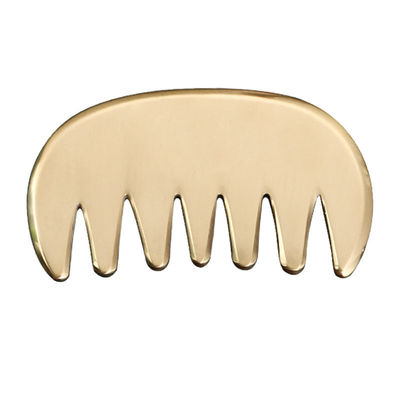 Cuerpo Musculos de latón natural Gua Sha tabla de masaje de la piel peine Guasha piedra cabeza masajista cuidado de la salud del cabello salón de belleza herramienta