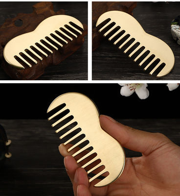 Brass Gua Sha Scalp Peinado de masaje Productos populares 2024 Cuero Guasha Punto de acupresión Masajista Herramienta Aparato de raspado