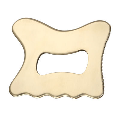 Herramienta de masaje Cuerpo de cobre Cuerpo Gua Sha Raspador de latón Cuerpo de tablero Gua Sha Cuerpo Guasha Meridiano Acupuntura Equipo de masaje de raspado