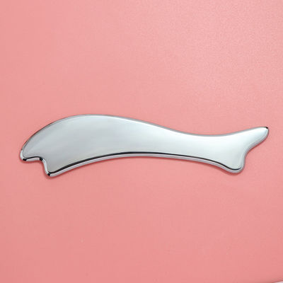 Masaje muscular Logotipo personalizado Masajeador Productos de acero inoxidable 304 Guasha Herramienta Forma de corazón Gua Sha Acero inoxidable
