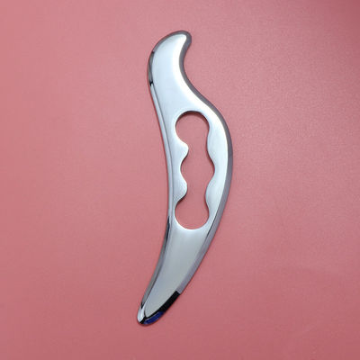 Masaje muscular Logotipo personalizado Masajeador Productos de acero inoxidable 304 Guasha Herramienta Forma de corazón Gua Sha Acero inoxidable