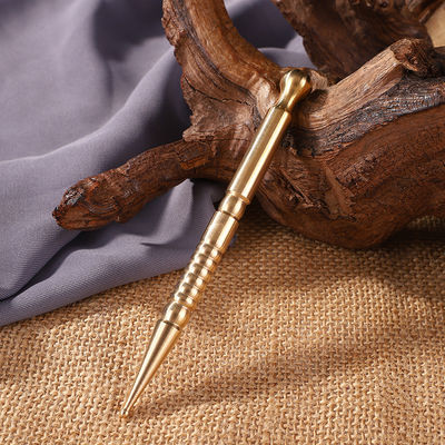 Acupuntura Terapia de doble extremo de bronce manual de acupresión Reflexología Pluma para el cuidado de la salud del cuerpo Terapia de masaje de tejidos