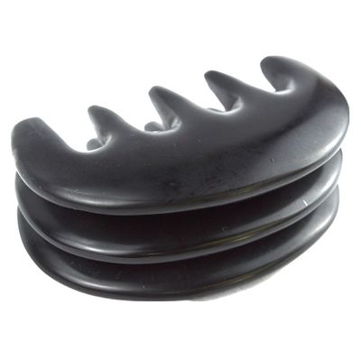 Área de masaje corporal 2024 herramienta de peine de piedra Bian Guasha personalizada para raspar masaje Gua Sha en el cabello y la cara