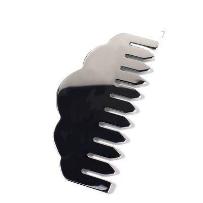 Equipo de masaje para la cabeza herramientas de masaje personalizadas para la cara de rodillos de masaje de metal Guasha Comb 304 de acero inoxidable Guasha Comb