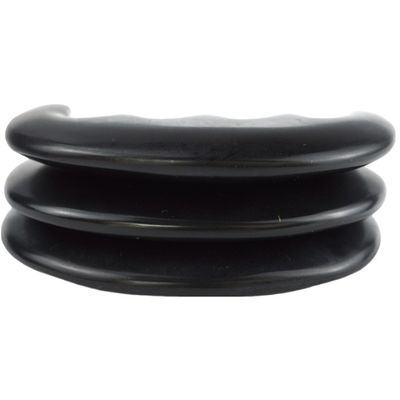 Masajista corporal Natural Piedra Bian Negro Gua Sha Peinado de raspado Guasha Facial Cuerpo Spa Herramienta de masaje de cuidado de la piel Herramienta de salón de belleza