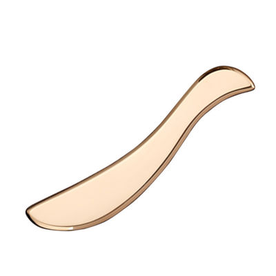 Herramienta de masaje muscular en forma de S Gua Sha Cobre puro raspando la espalda Masajista corporal Guasha Tabla para el cuidado de la piel del cuello y el cuerpo