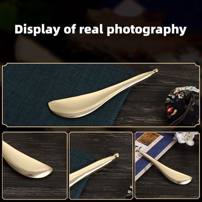 Punto de presión de los músculos del cuerpo Masajeador de latón puro Acupuntura Gua Sha Beauty Pen Punto de disparo de cobre