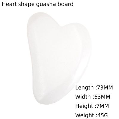 Masaje Muscular Afgano Roller de Jade Blanco y Gua Sha Conjunto para Masaje Corporal con Piedra de Jade Guasha Natural