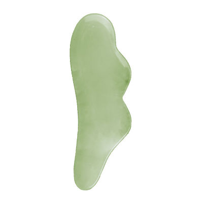 Herramientas de masaje de jade de Xiuyan 100% natural de doble cara de piedra de jade para estimular el flujo sanguíneo y aliviar el estrés